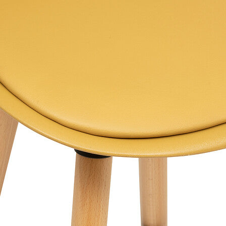 Chaise de bar Maxon Ocre