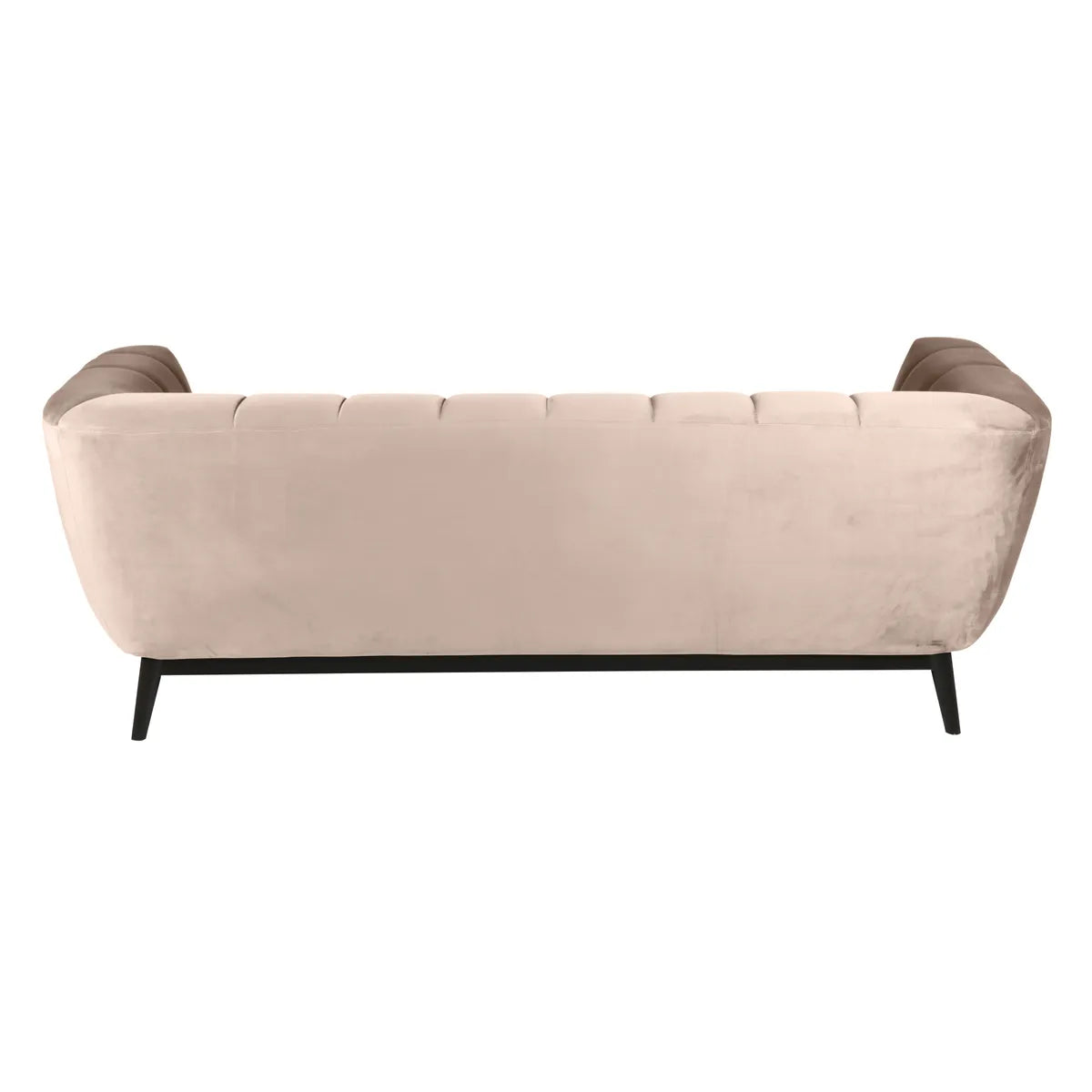 Canapé 3 places Amaro velours beige