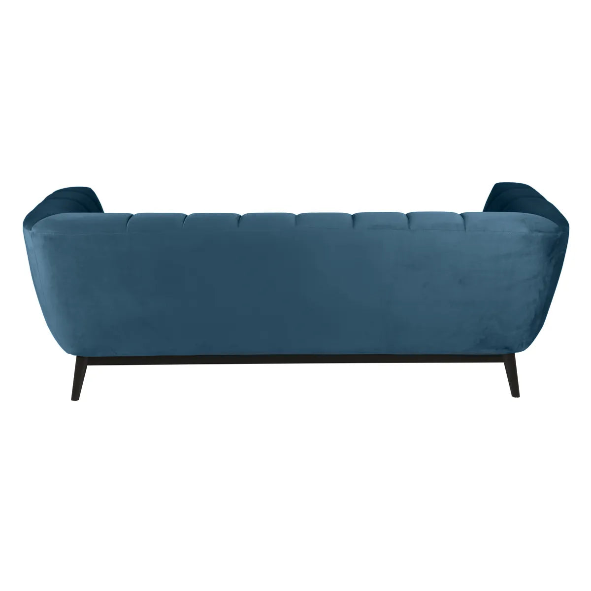 Canapé 3 places Amaro velours bleu