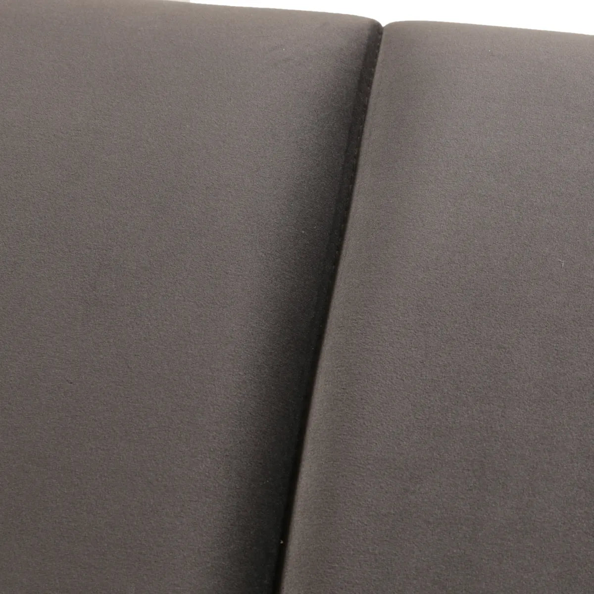 Canapé 3 places Amaro velours gris foncé