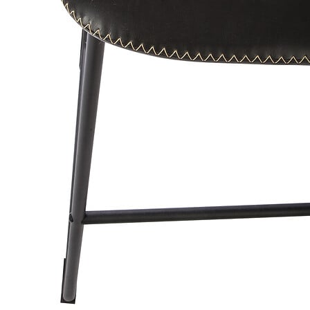 Chaise de bar Loïs Noir