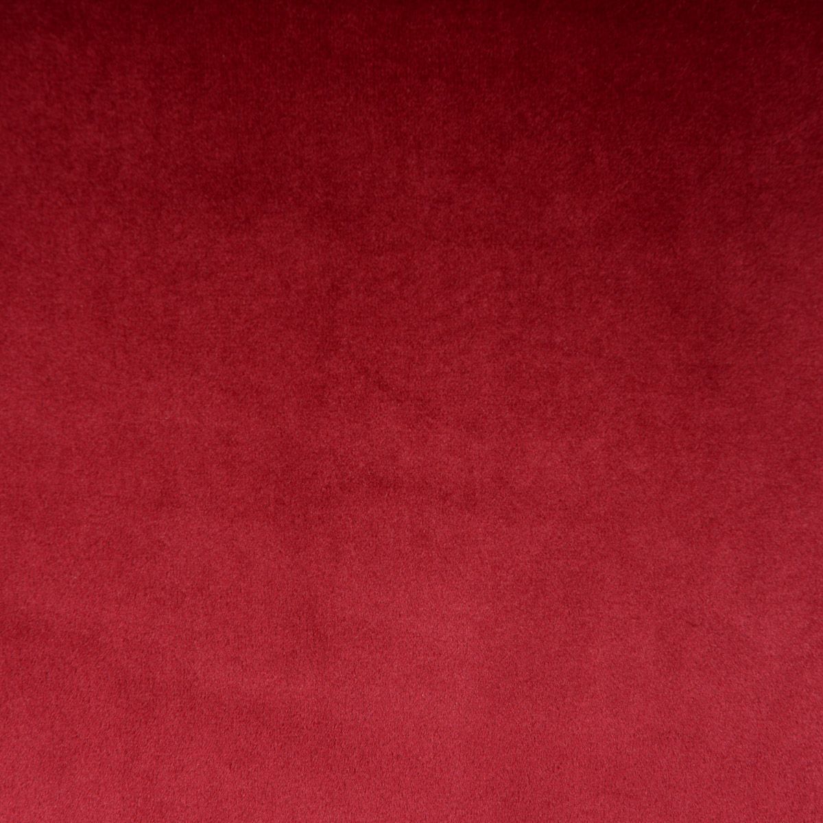 Chaise en velours rouge pieds métal BARI