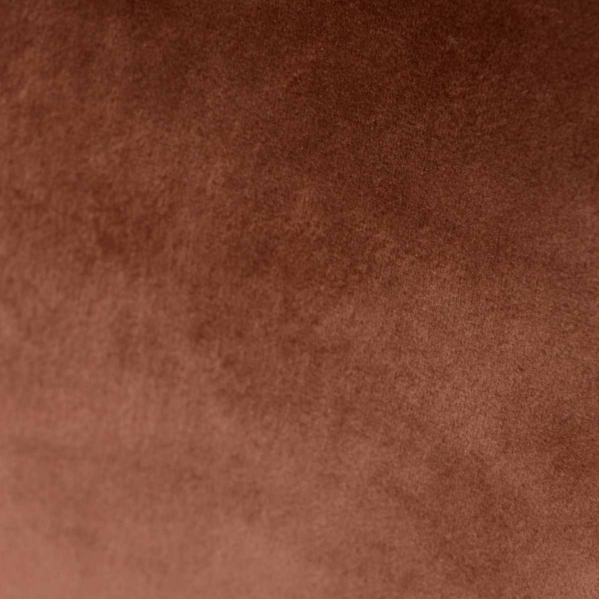 Chaise en velours marron pieds métal BARI