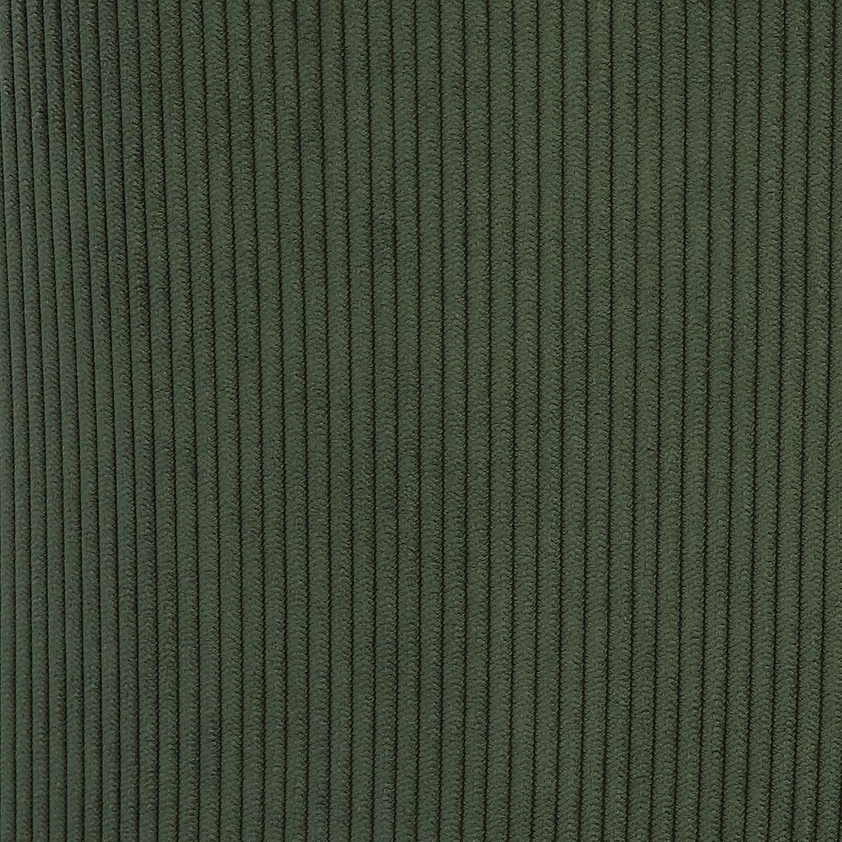 Chaise plan de travail en velours côtelé vert sapin BARI