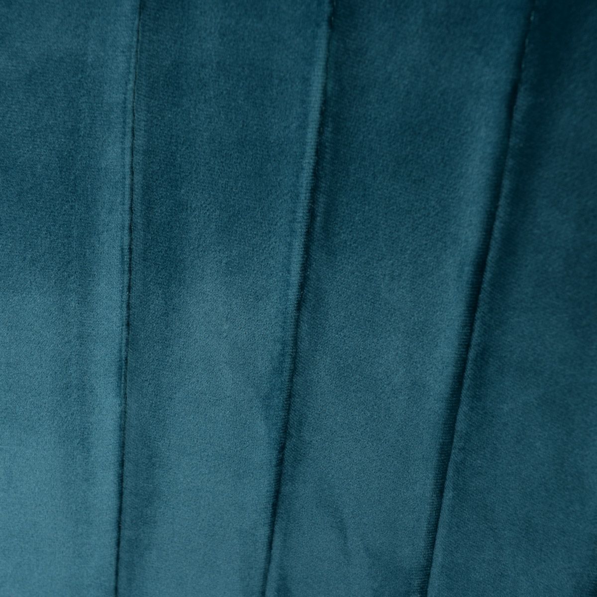 Chaise accoudoirs velours bleu BARI