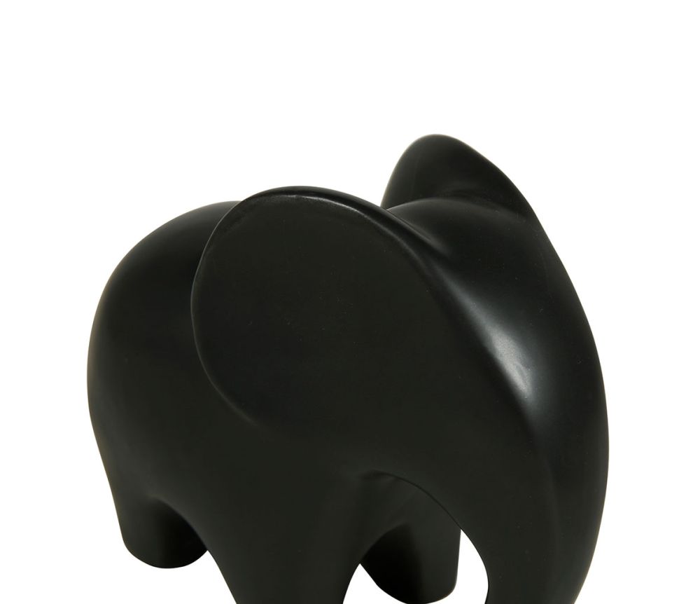 Élément décoratif en dolomite noire, apportant une touche chic et unique à la décoration intérieure.