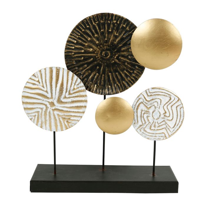 Décoration métal à poser Disques