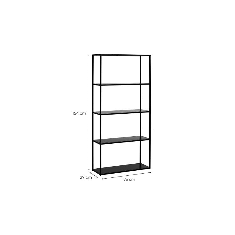 Etagère en métal - Noir