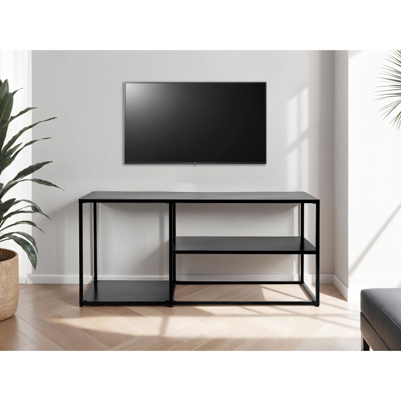 Meuble TV en métal - Bois