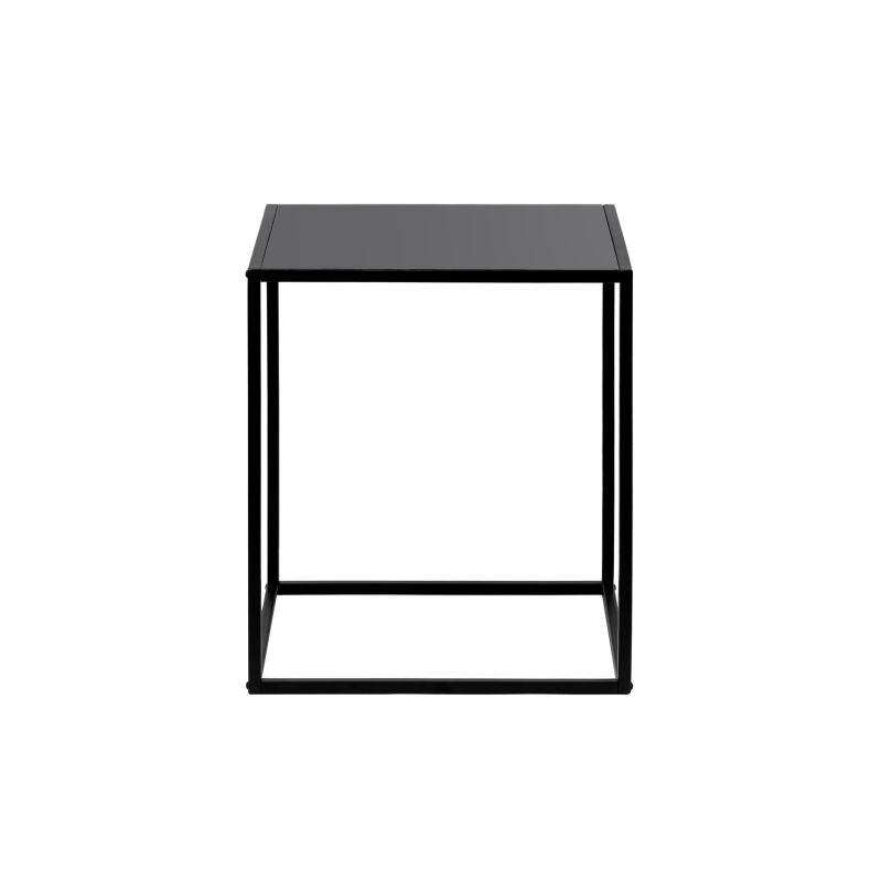 Table d'appoint en métal - Noir