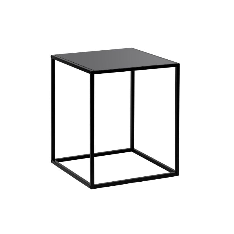 Table d'appoint en métal - Noir