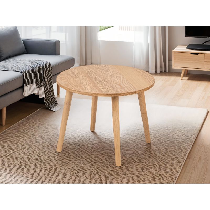 Table basse ronde en bois - Bois