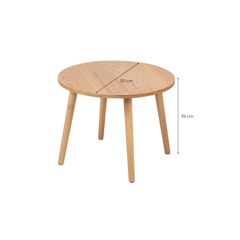 Table basse ronde en bois - Bois