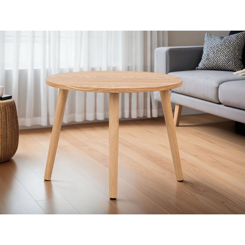 Table basse ronde en bois - Bois