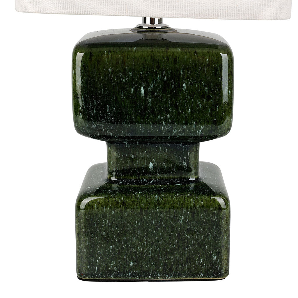 Lampe Céladon verte beige