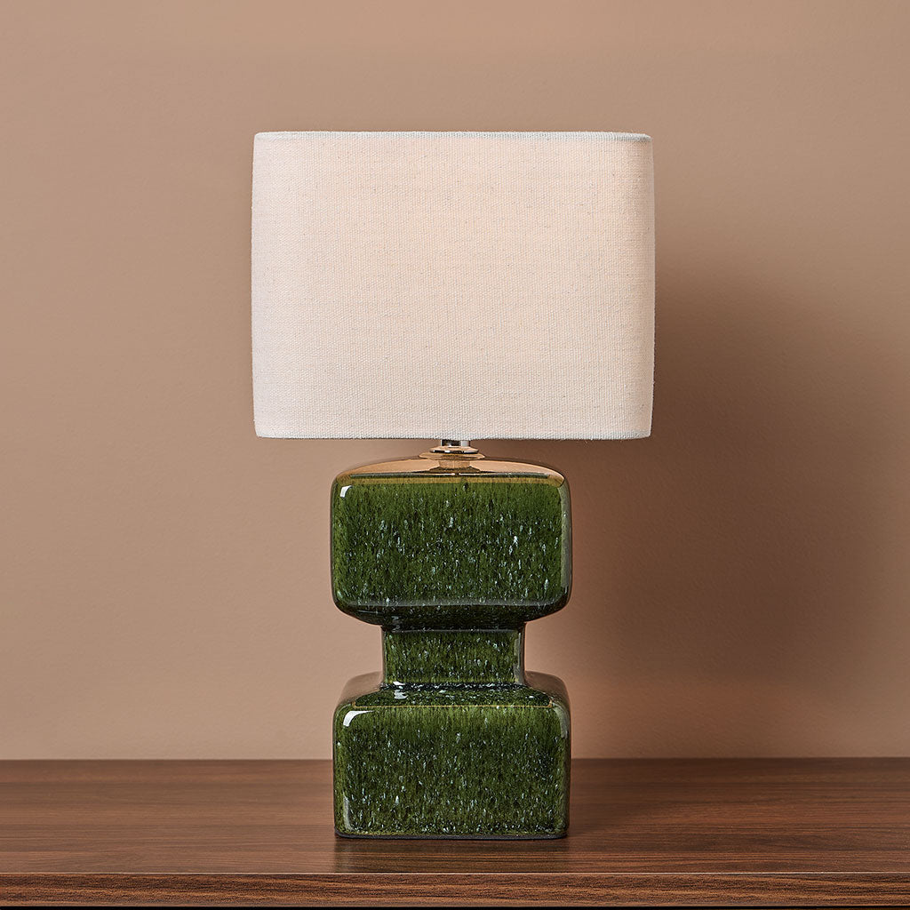 Lampe Céladon verte beige