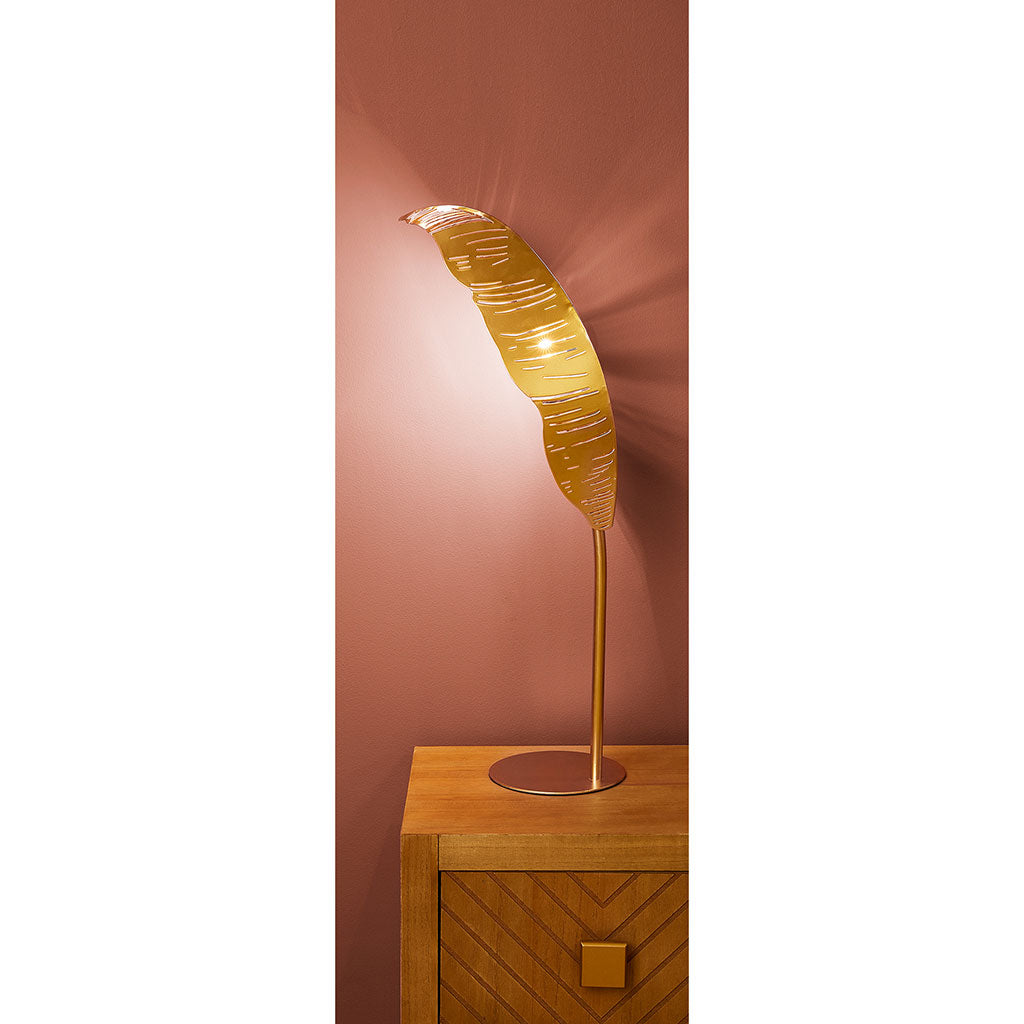 Lampe Métal Single 'Phoenix' Dorée
