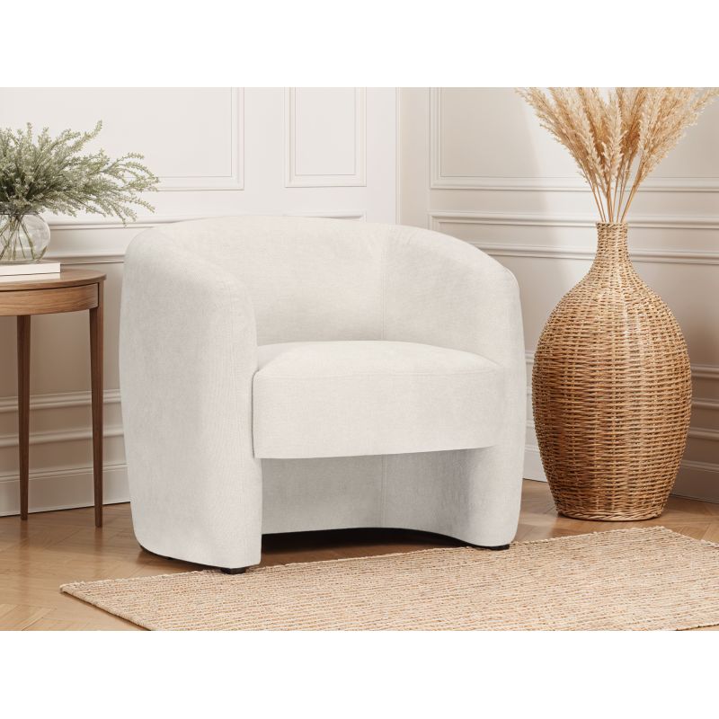 Fauteuil en tissu - Beige