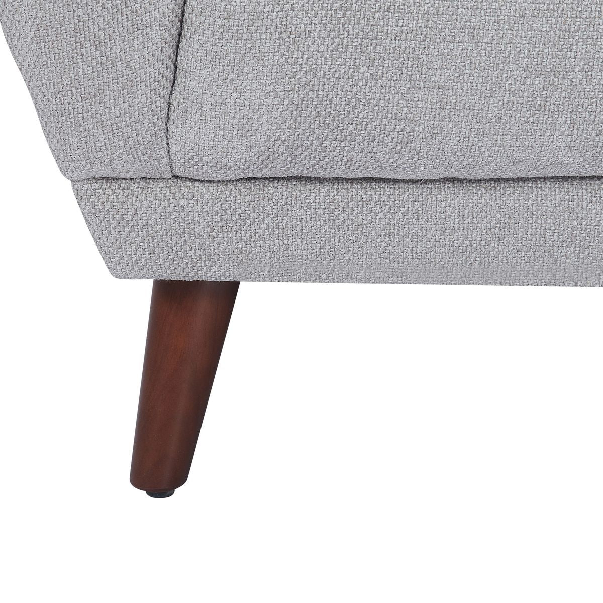 Canapé 3 places tissu gris MARLO