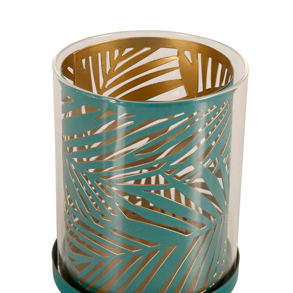 Photophore Palmes vert