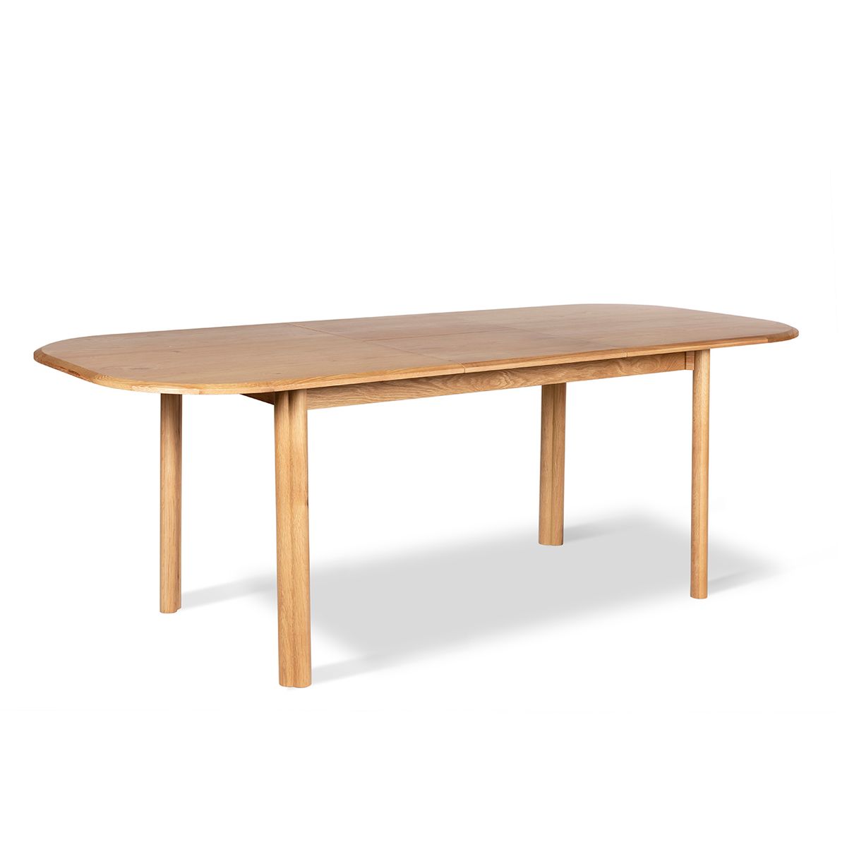 Table repas 160 cm avec allonge chêne naturel
