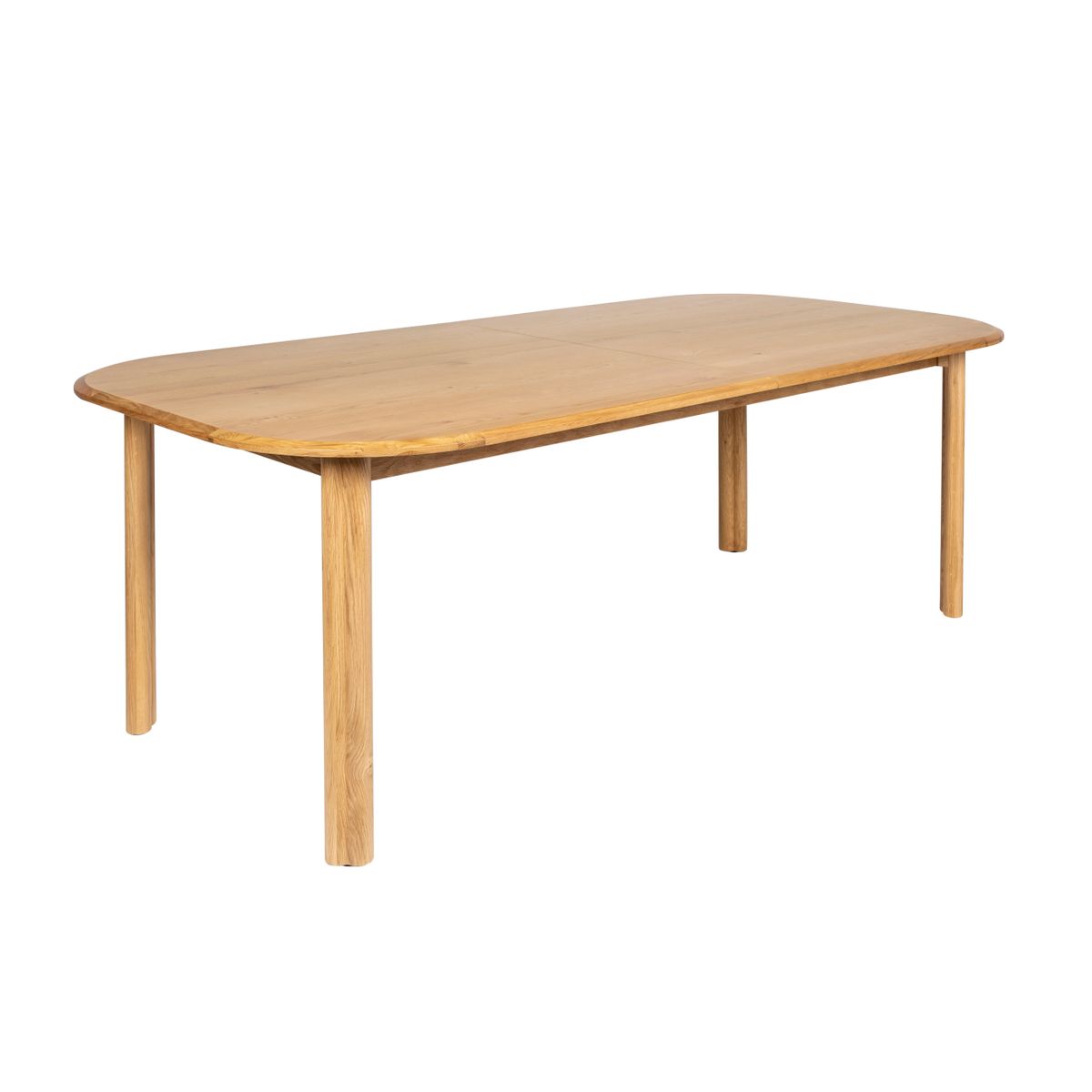Table repas 200cm avec allonge chêne naturel