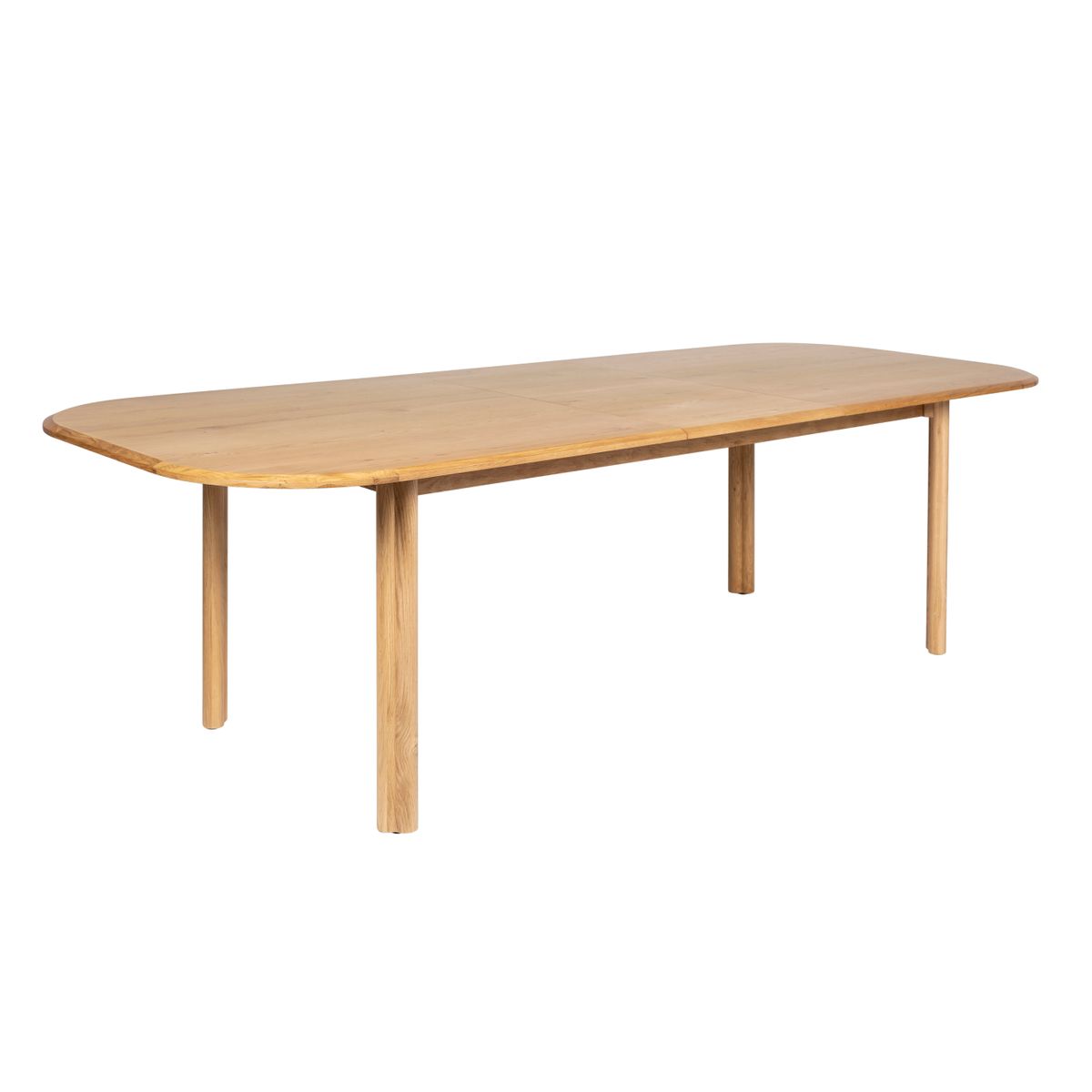 Table repas 200cm avec allonge chêne naturel