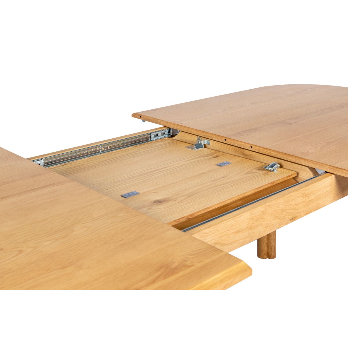 Table repas 200cm avec allonge chêne naturel