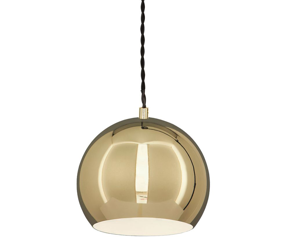 Suspension Palerme dorée