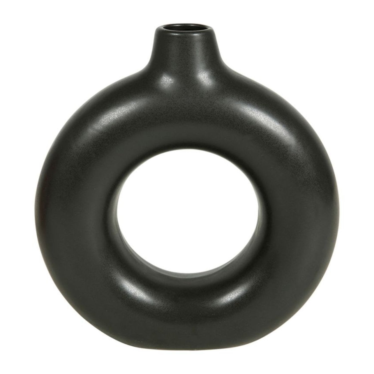 Vase Cercle noire