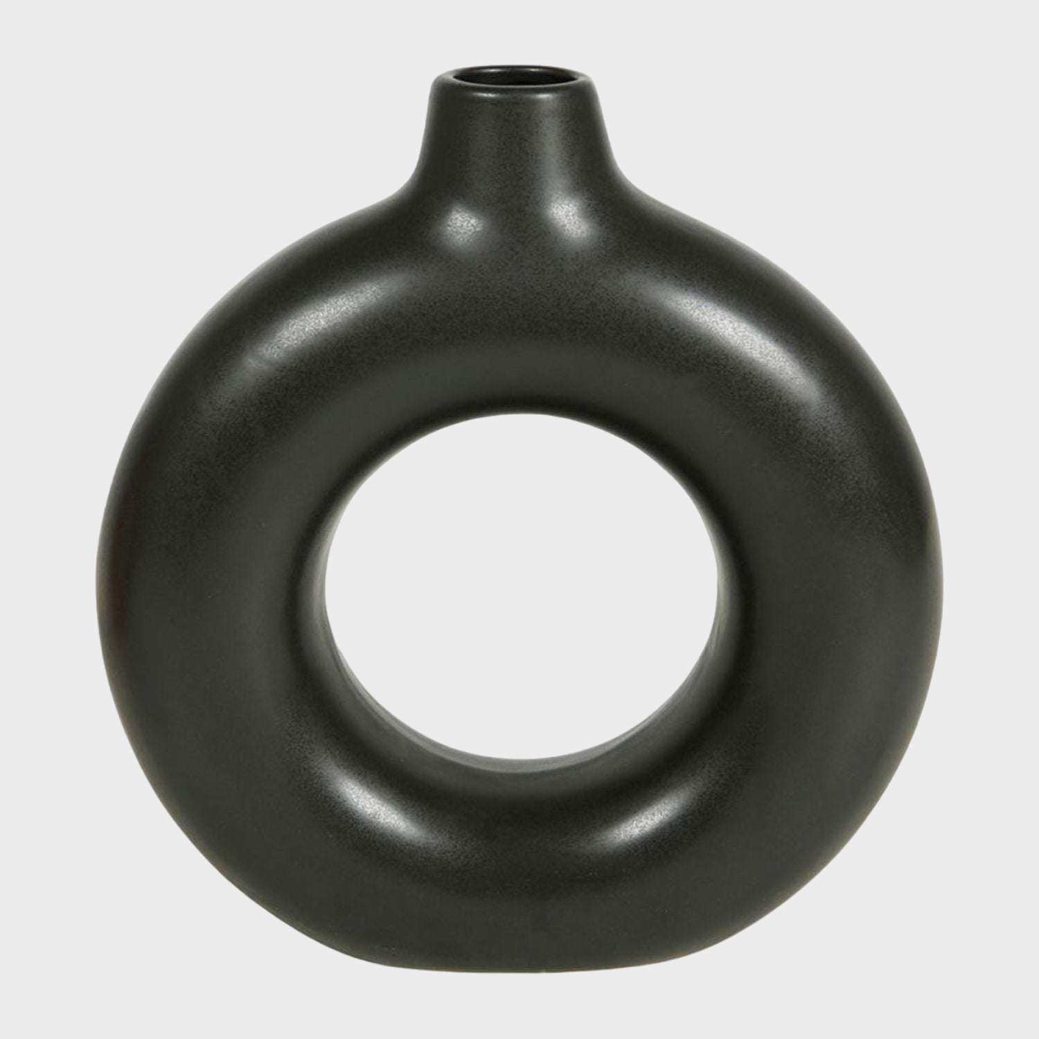 Vase Cercle noire
