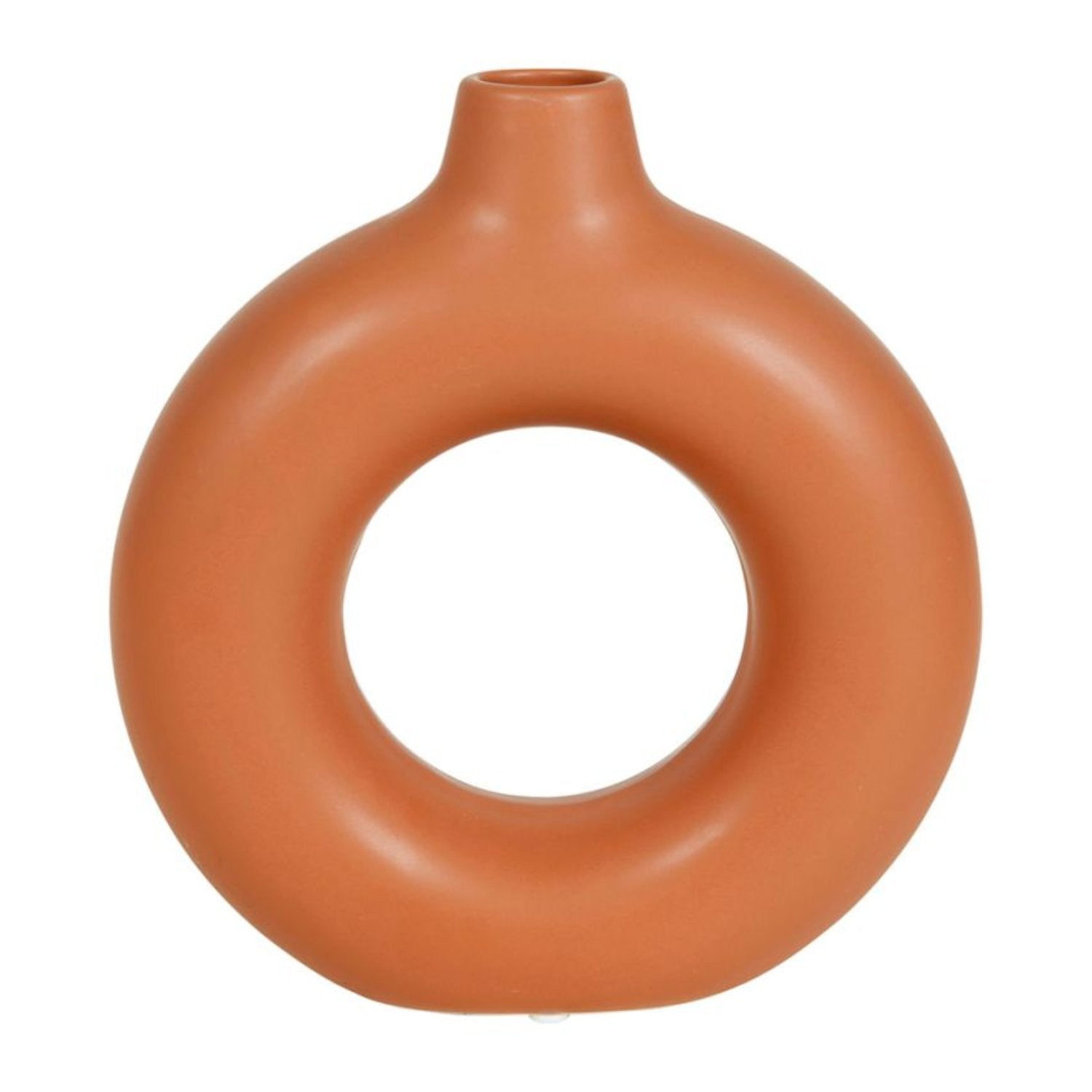 Vase Cercle terracotta