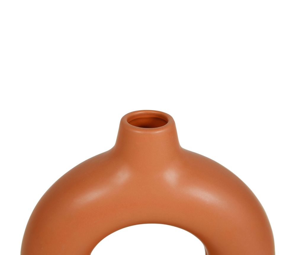 Vase Cercle terracotta