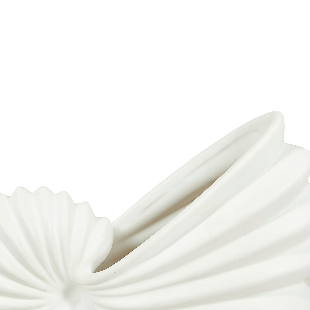 Vase Escargot Blanc
