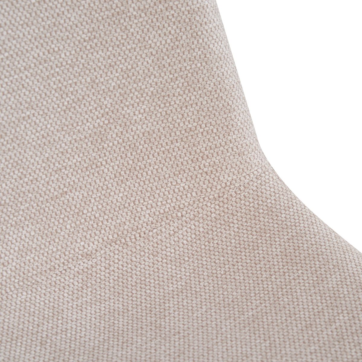 Chaise Yuko tissu écru
