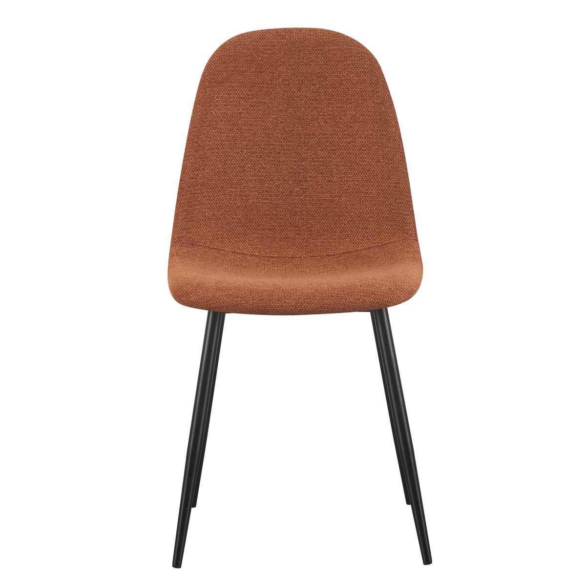 Chaise Yuko tissu Caramel