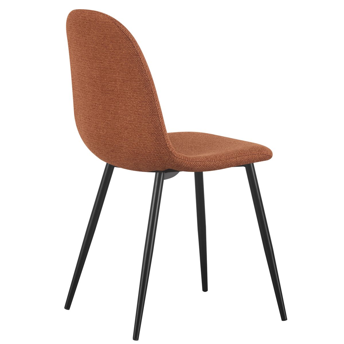 Chaise Yuko tissu Caramel