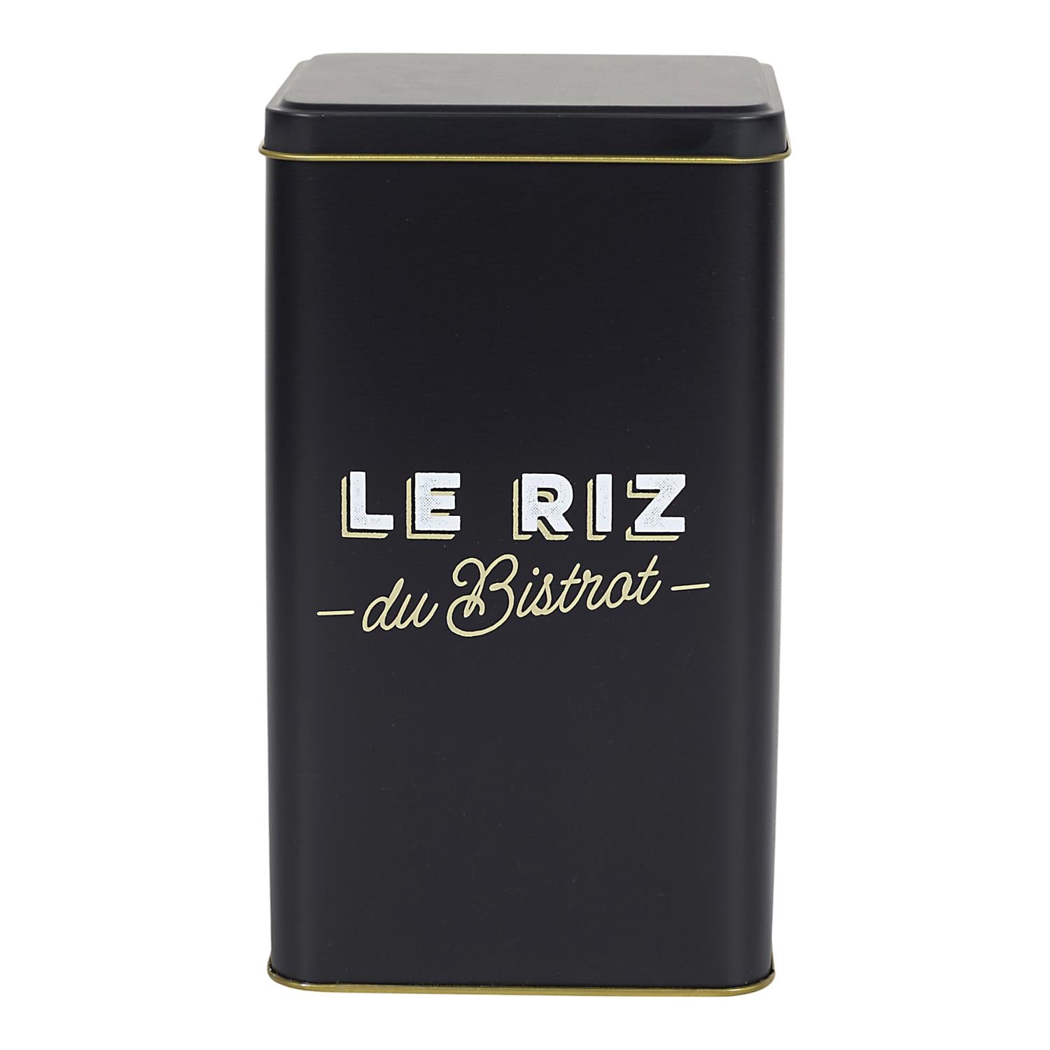 Boit métal riz Bistrot