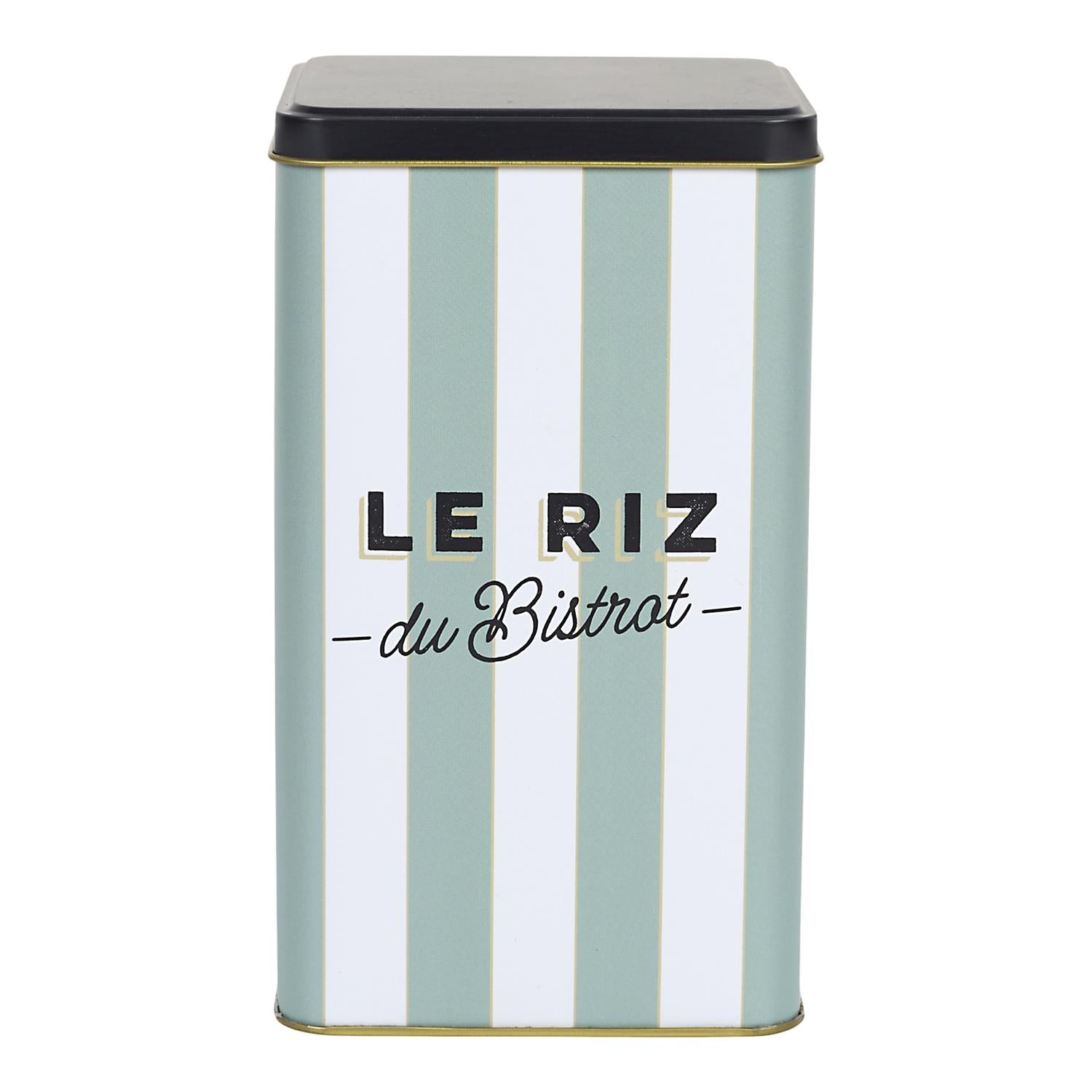 Boit métal riz Bistrot
