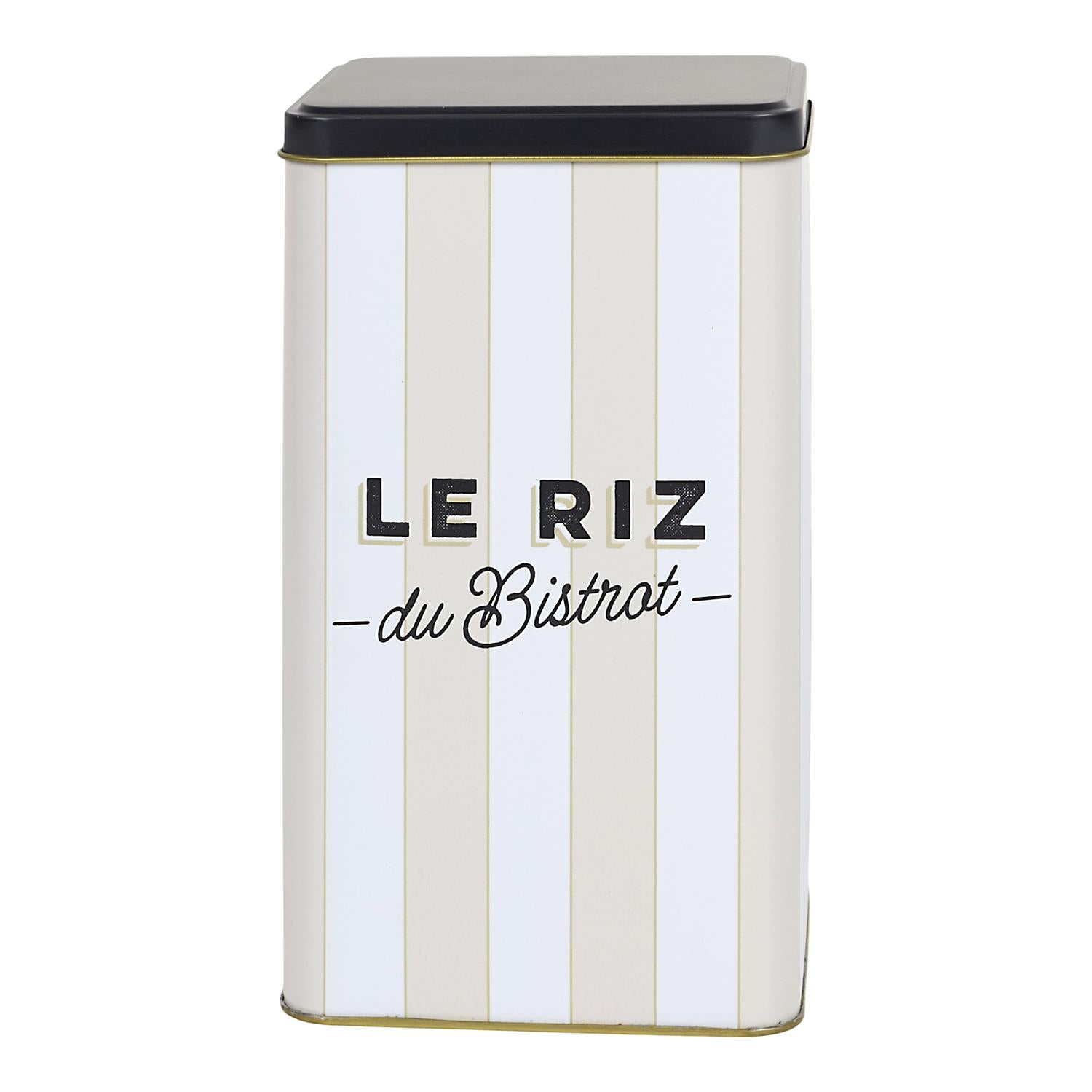 Boit métal riz Bistrot
