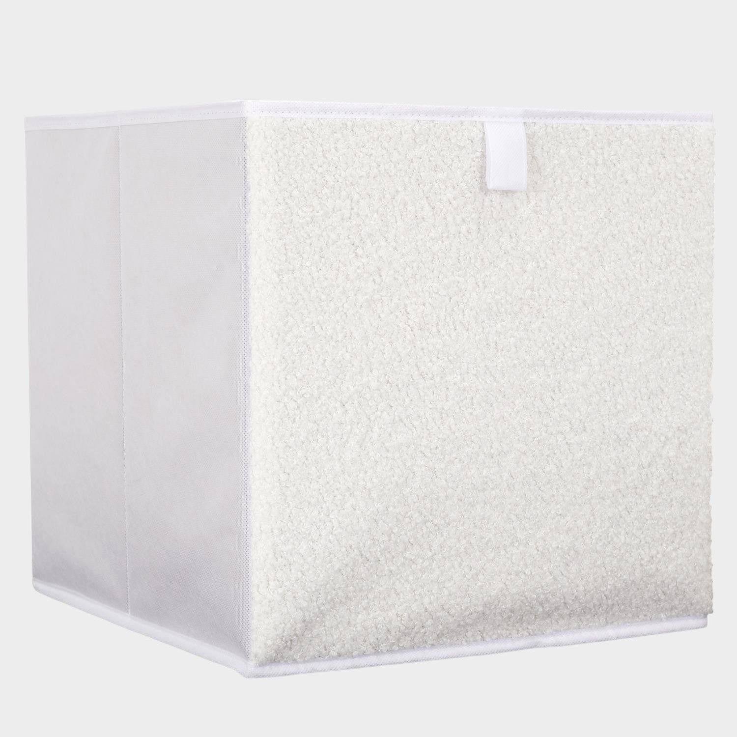 Cube de rangement pliable 30x30cm Bouclette