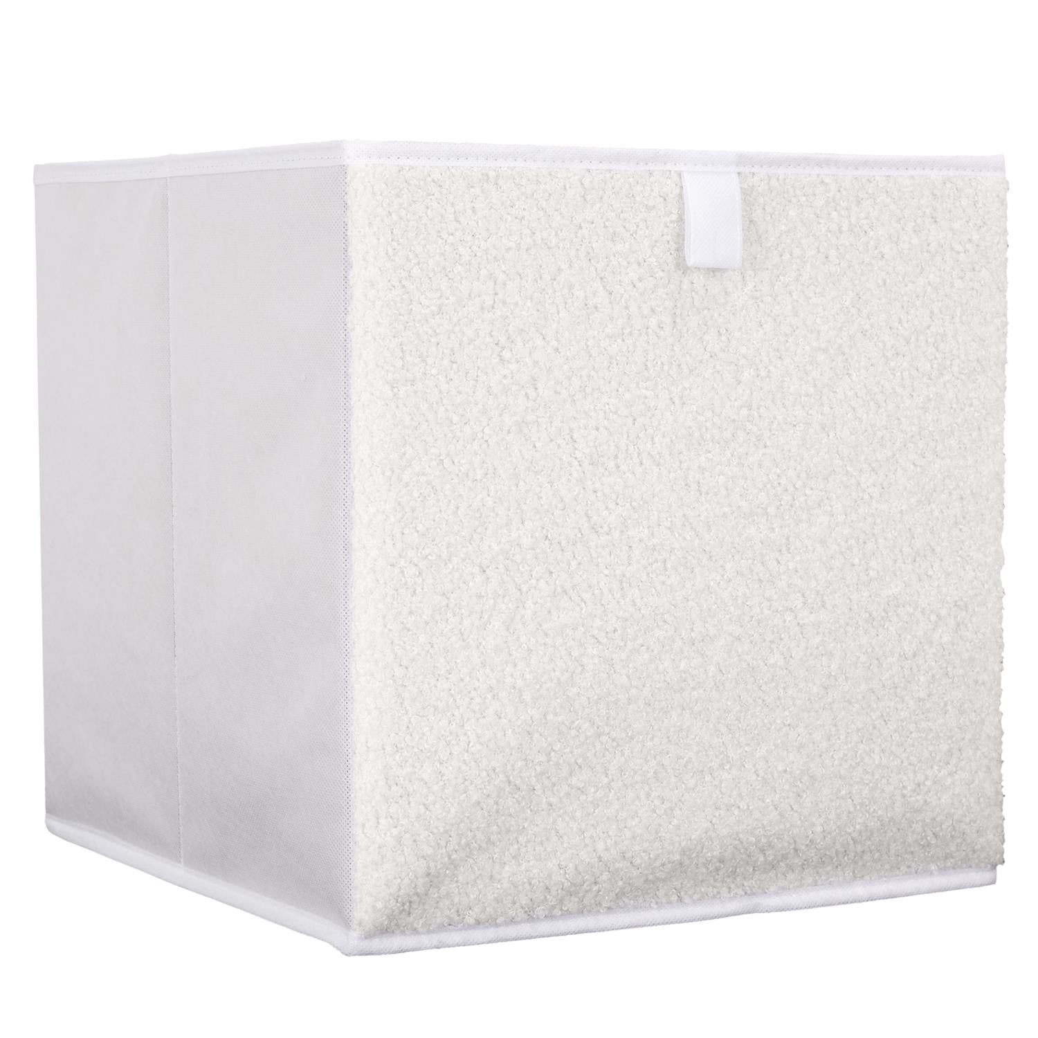 Cube de rangement pliable 30x30cm Bouclette