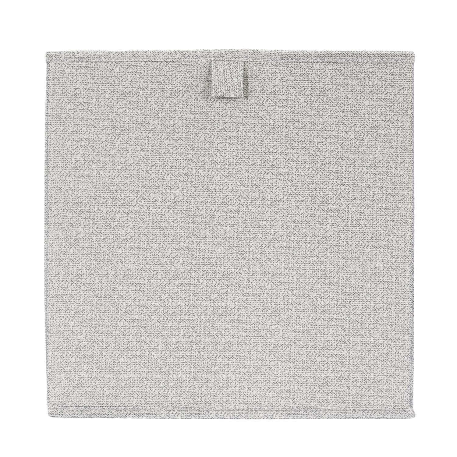 Cube de rangement pliable 30x30cm Gris chiné