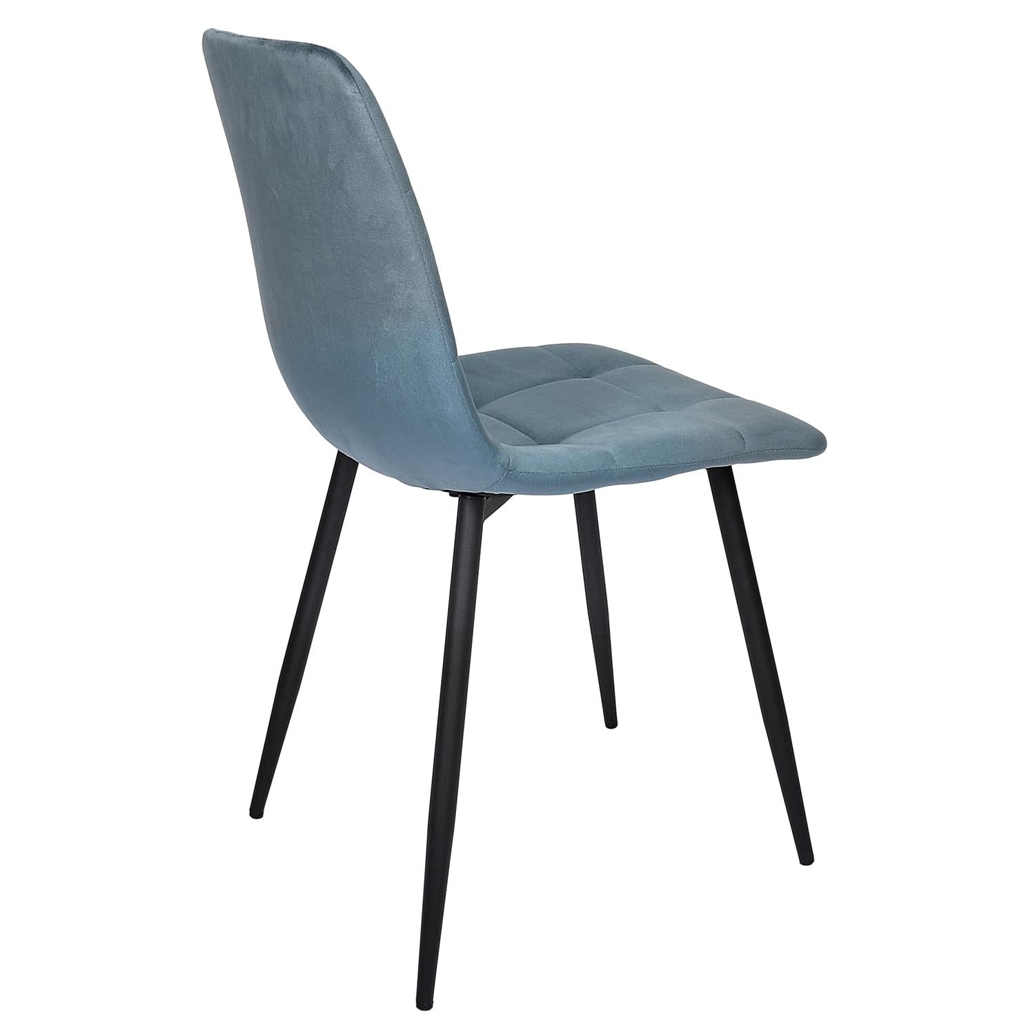 Chaise Mateo bleu canard