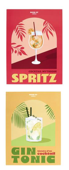 Affiche déco 30x40cm lot de 2
