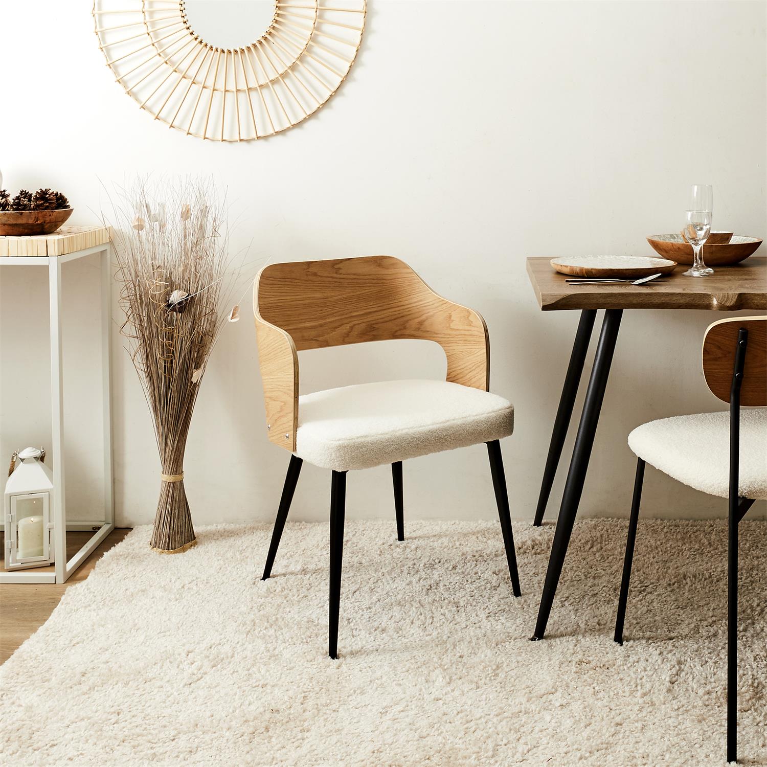 Fauteuil bouclette LOKI