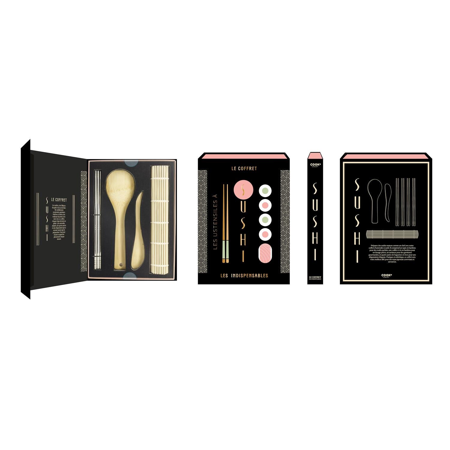 Coffret livre Sushi