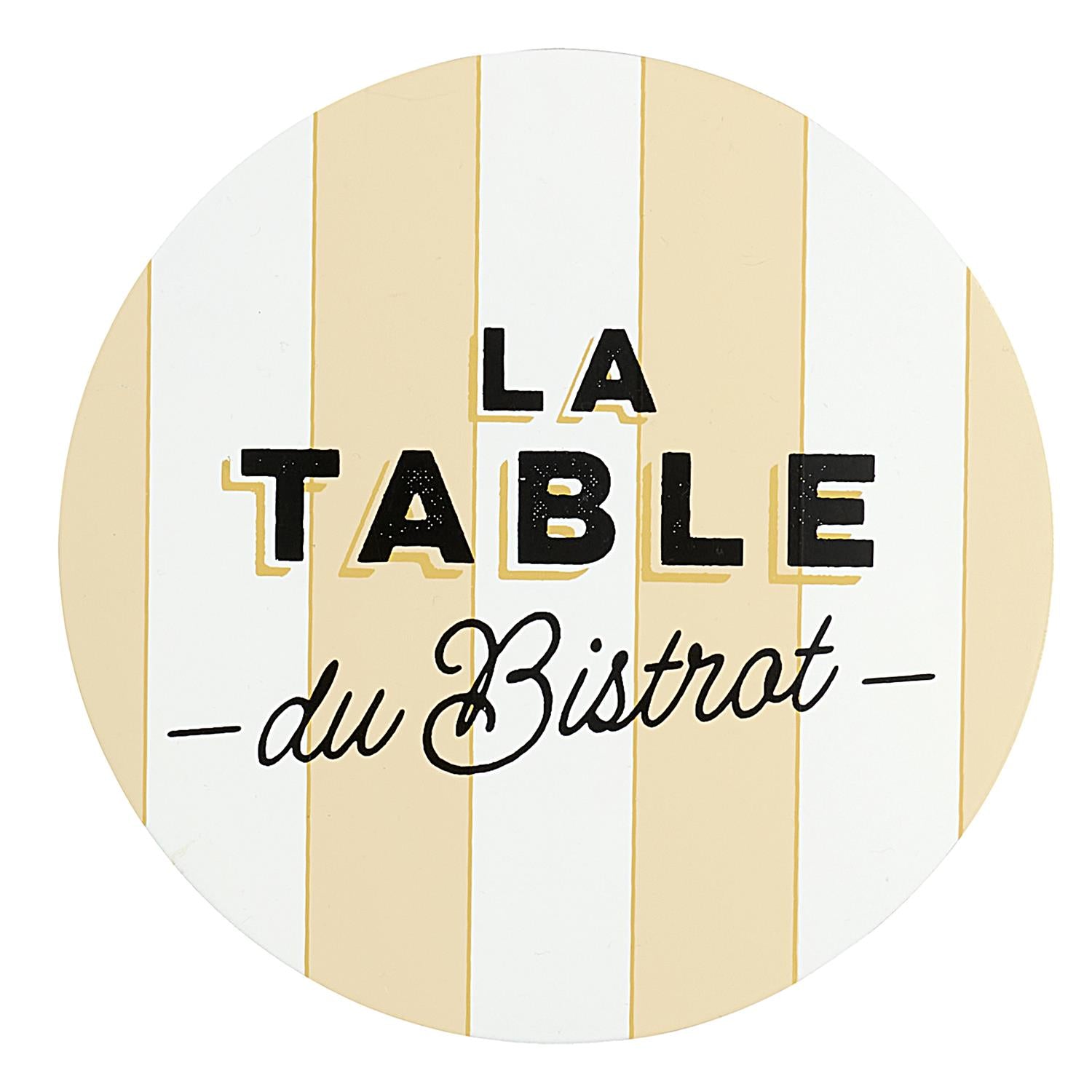 Dessous de plat Bistrot 19cm