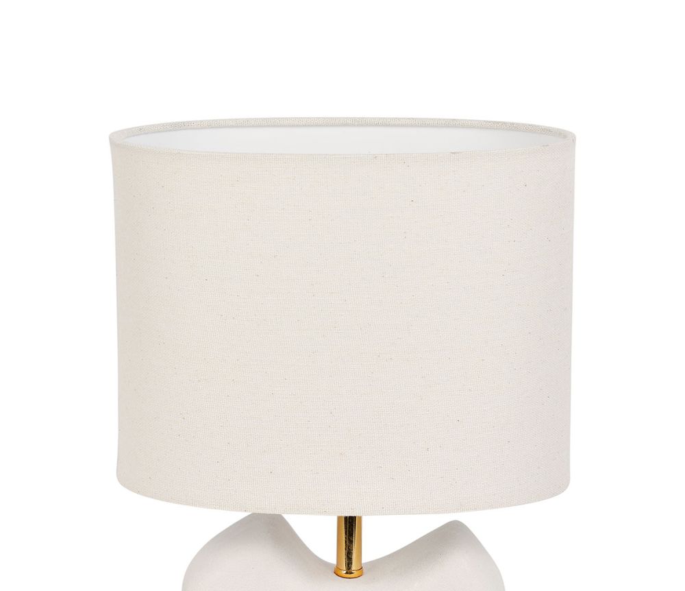 Lampe Céramique 'Toscane' Beige