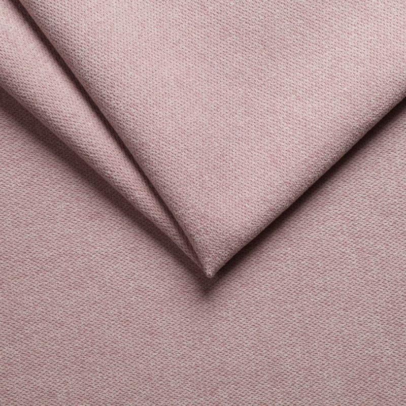 Tête de lit aspect quadrillé en tissu - Vieux rose